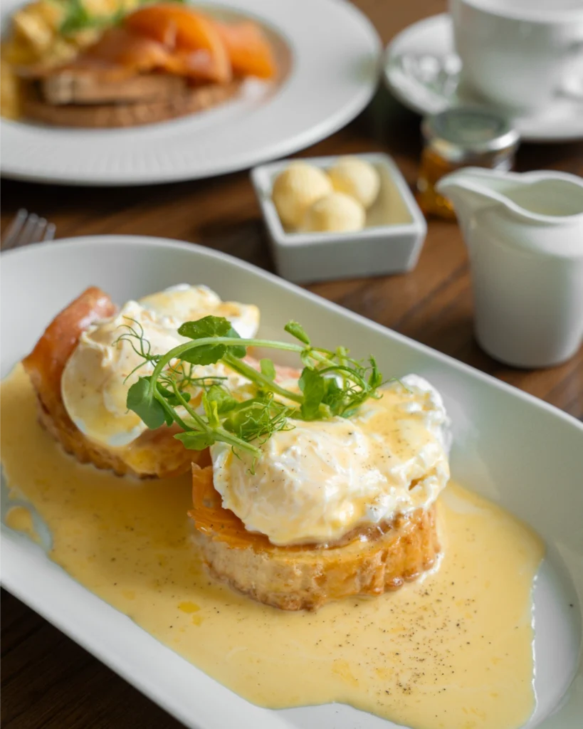 eggs royale for breakfast