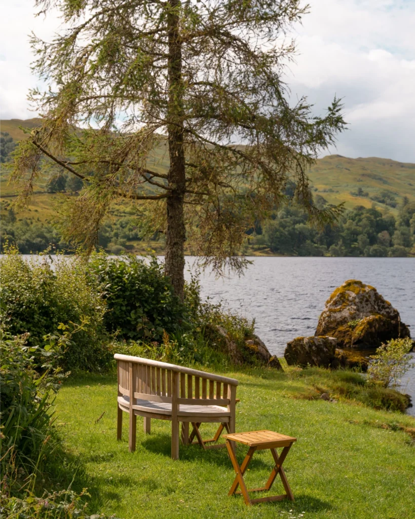 chair in the sunlight