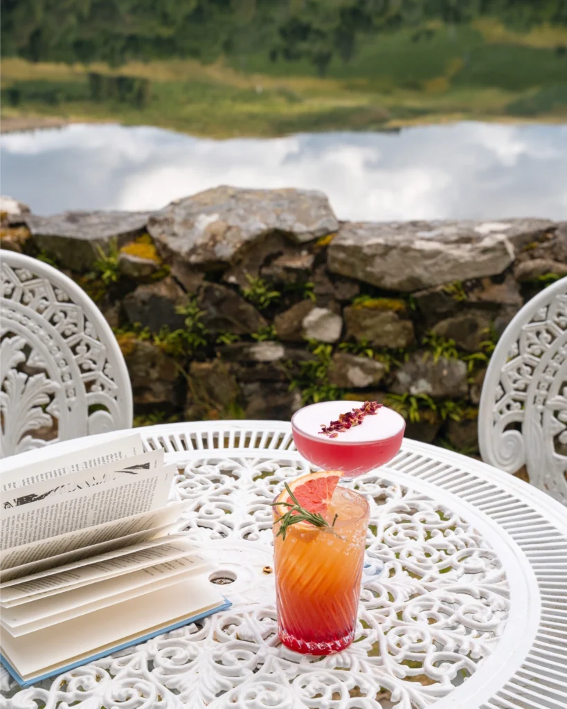 cocktails by the lake