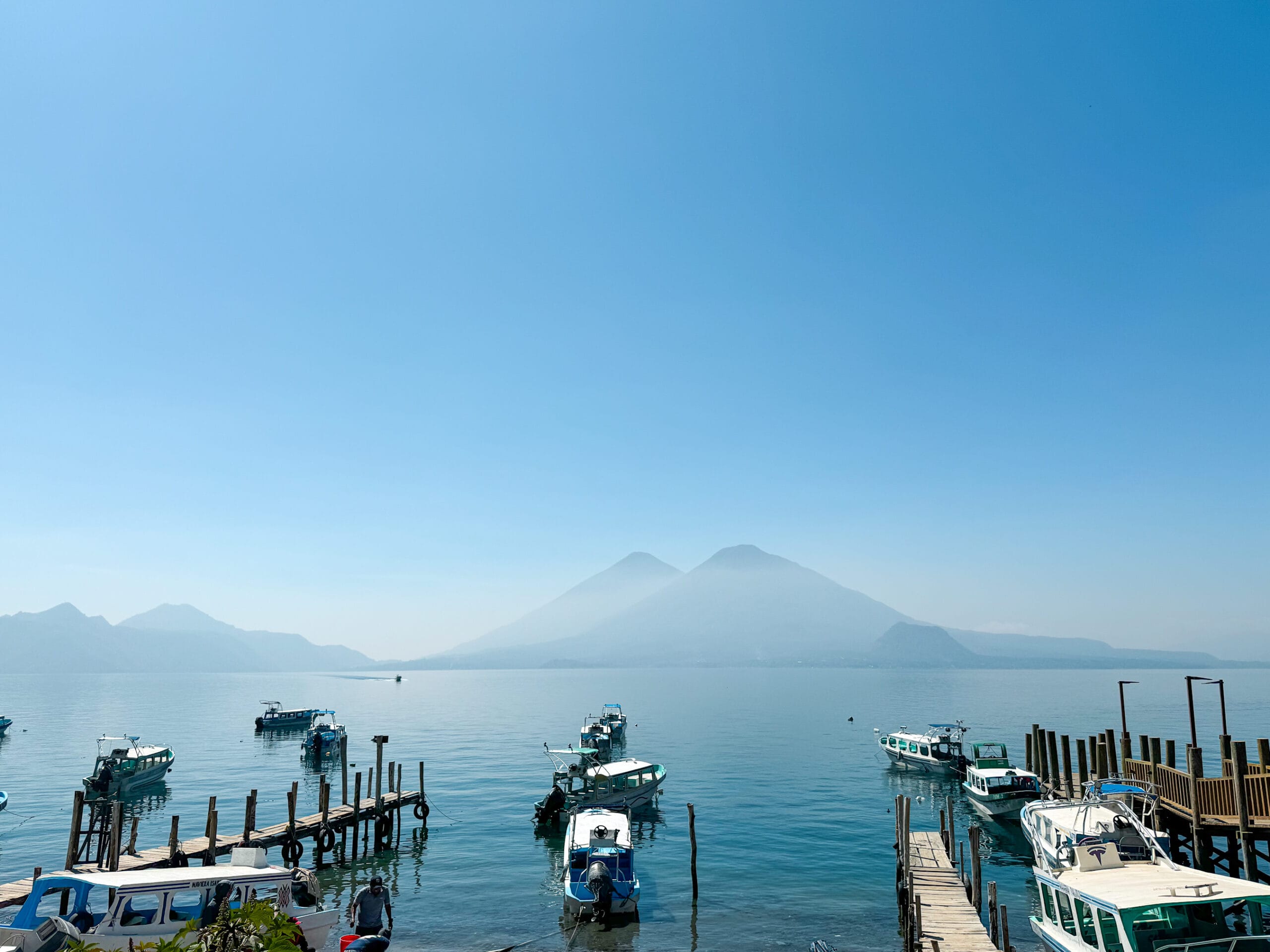 guatemala travel volcano views across lake atitlan
