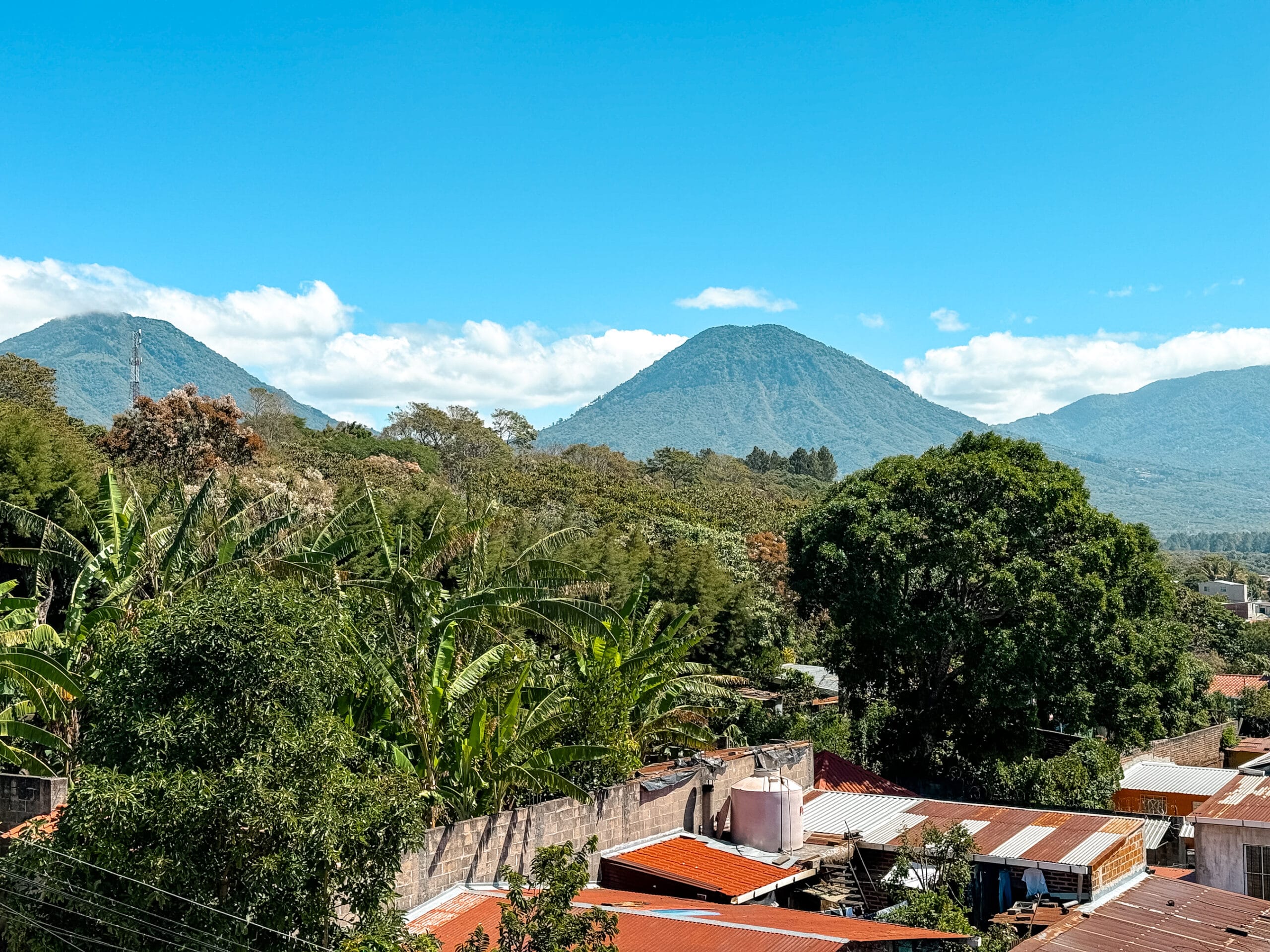 el salvador volcanoes around ruta de las flores