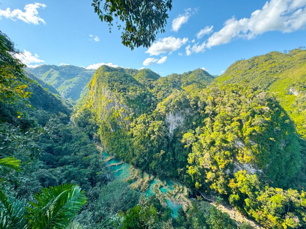 guatemala travel beautiful pools of Semuc Champey