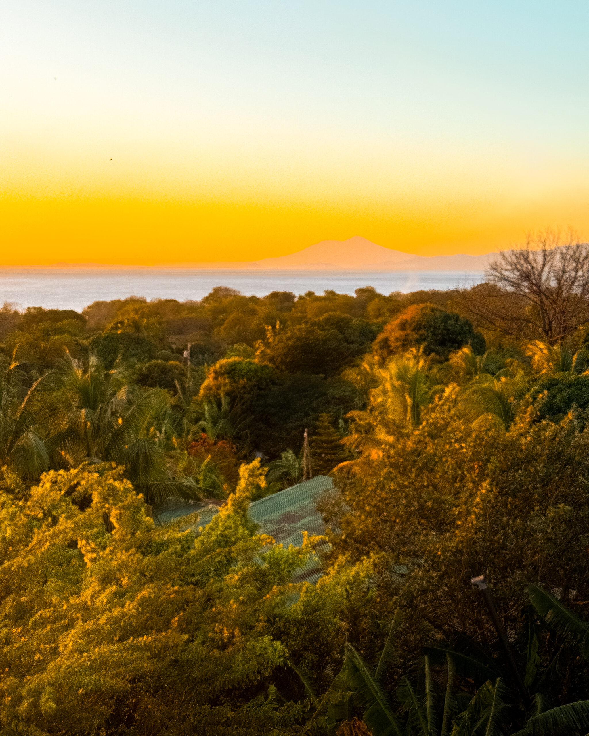 ometepe island nicaragua travel guides sunset on jungle