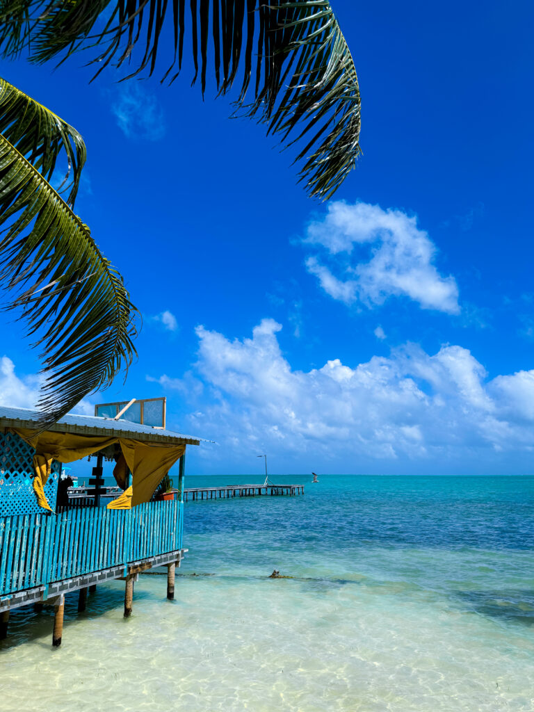 Belize caye caulker travel stunning island water